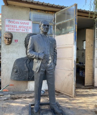 Boydan Atatürk Heykeli